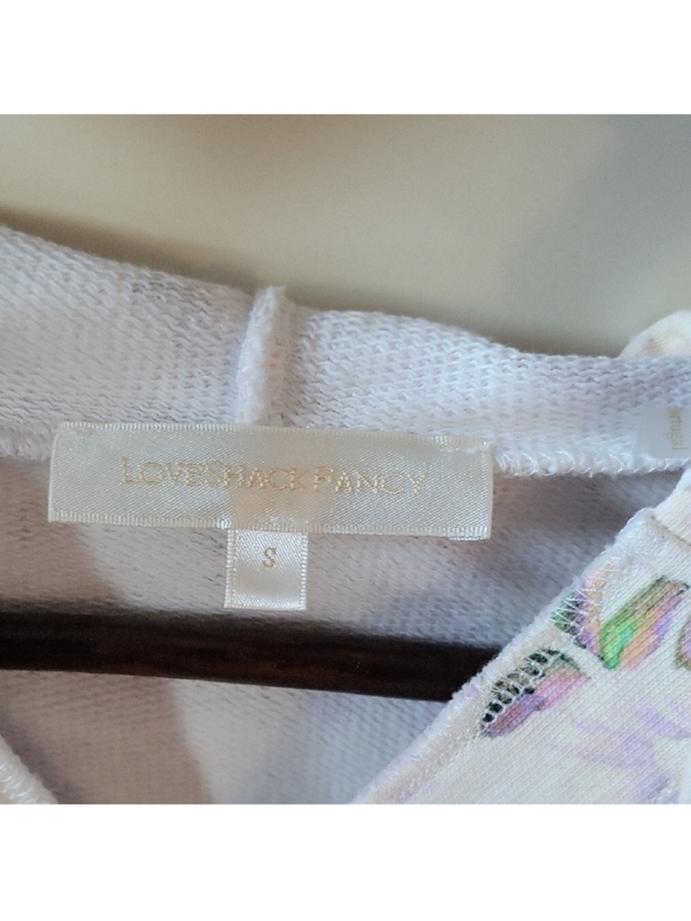Love shack fancy cotton hoodie - Picture 2 of 7